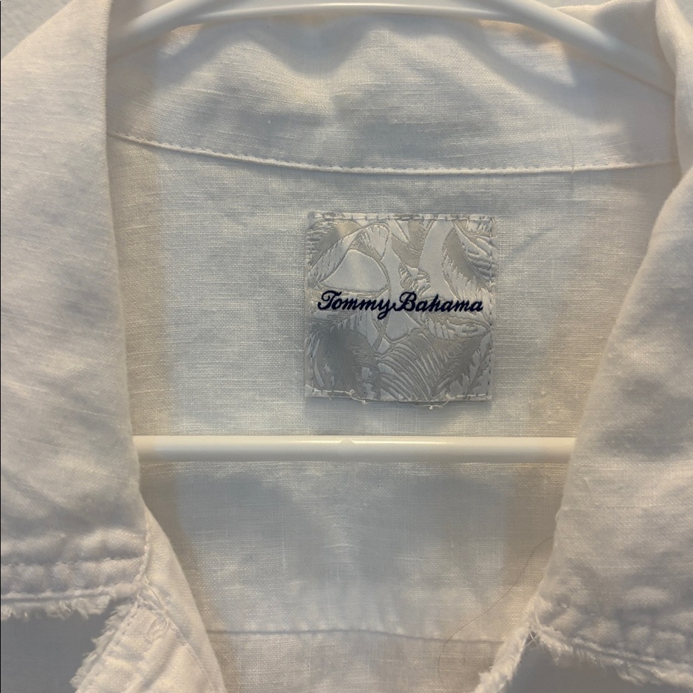 Tommy Bahama White Linen Jacket - Picture 4 of 5